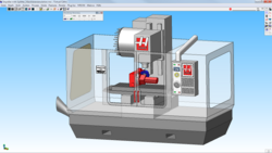 Impeller 5-Achs Maschinensimulation