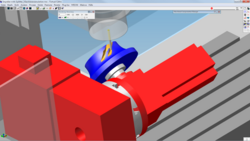 Impeller 5-Achs Maschinensimulation Zoom