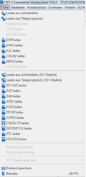 ausgewählte CAD Importschnittstellen